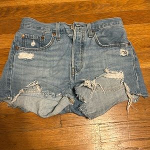 Levi’s 501 jean shorts